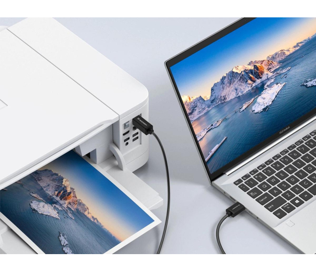 Wozinsky Kabel USB-B USB-A 480Mb/s 1m czarny WKDDY4S - 1487914 - zdjęcie 6